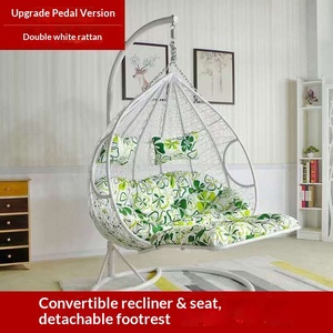 Fauteuil suspendu romantique en bambou, hamac berceau, <span class=keywords><strong>balançoire</strong></span> de balcon, chaise à bascule, fauteuil de relaxation intérieur, fauteuil <span class=keywords><strong>nid</strong></span> <span class=keywords><strong>d</strong></span>'<span class=keywords><strong>oiseau</strong></span>, <span class=keywords><strong>pour</strong></span> <span class=keywords><strong>adulte</strong></span> extérieur - Product Image 6