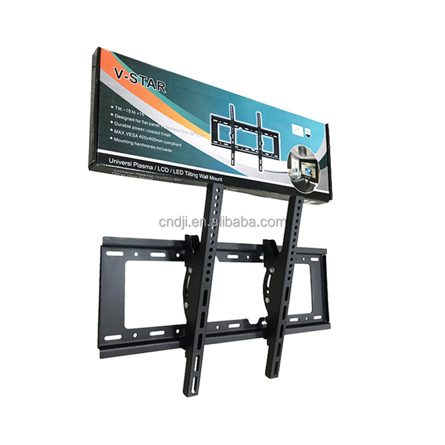 32"-70" Universal Tilt Wall Mount TV Bracket Steel Construction 165 Lbs Capacity 400x400mm VESA