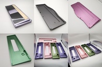 Clavier mécanique personnalisé avec touches en aluminium CNC de précision 6061 7075, anodisation multi-couleurs, sablage