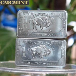 Niob barren 1 Unze Feine Niob Buffalo Bullion Bars C97 - Product Image 2