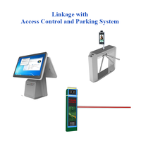 Système de contrôle d'accès intelligent Thinmoo VG3023 avec double écran de 11,6 pouces, reconnaissance faciale, machine pour visiteurs, logo, audio bidirectionnel, Wi-Fi