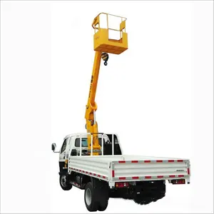 OEM factory 1ton small mini truck cranes knuckle boom lift hydraulic Mobile Jib Crane small truck cranes 1t to 20ton