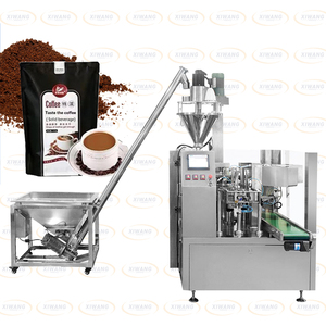 Machine d'emballage automatique pour sachets Doypack à fermeture éclair, état neuf, pour l'emballage de sachets de poudre de boisson instantanée, application alimentaire - Product Image 2