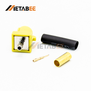 Connecteur à sertir Fakra K mâle pour câble coaxial RG316 RG174, transmission de données haute vitesse, <span class=keywords><strong>autoradio</strong></span> GPS - Product Image 3