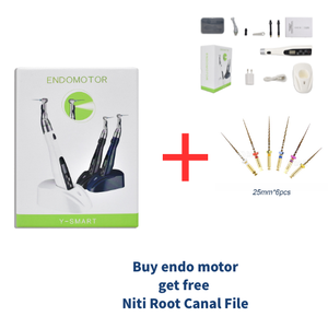 Meilleure vente de traitement de canal radiculaire rotatif dentaire Y-SMART moteur <span class=keywords><strong>Endo</strong></span> 16:1 Endomoteur sans fil avec LED endodontique dentaire sans fil - Product Image 1