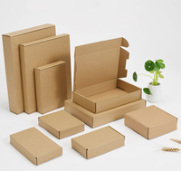 Boîtes en carton recyclables pour l'aviation, rigides, avec pelliculage mat et gaufrage, personnalisables, pour emballage de chaussettes et de fourrures, en kraft protecteur, vente en gros