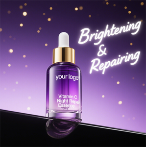 Suero Reparador Nocturno Avanzado de Marca Privada 50ml con Vitamina C, Ácido Hialurónico, Antiarrugas, Hialuronato de Sodio y Ácido Glicólico - Product Image 2