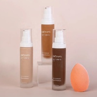 Fond de teint végétalien de haute qualité pour femmes noires, peau foncée, fond de teint crème personnalisé, marque privée