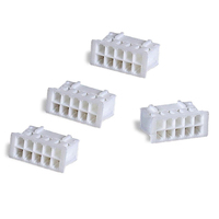 PHD2.0mm pas Double rangée prise de coque en caoutchouc 4P/6P/8P/10P/12P/14P ~ 24P connecteur 100 pièces en-têtes et boîtiers de fil