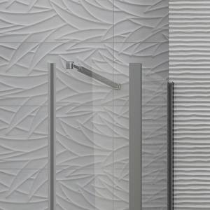 Box Doccia Kamalu KS5000S 95x70 con Porta a Battente, Fissa, Scorrevole o Pieghevole, Senza Telaio, Vetro in Alluminio da 10mm per Bagno - Product Image 5