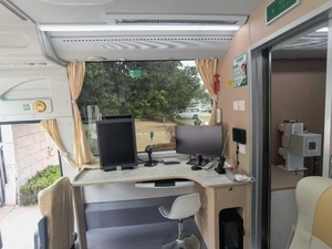 รถเคลื่อนที่ตรวจสุขภาพเคลื่อนที่แบบดีเซล CLW ของโรงงานจีน พร้อมเครื่องเอกซเรย์คอมพิวเตอร์ (CT) สำหรับตรวจร่างกาย รถพยาบาล เกียร์ธรรมดา ความยาว 8-15 เมตร - Product Image 3