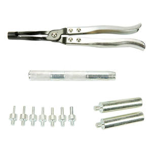 Juego de herramientas de reparación de automóviles 11psc para extracción e instalación de sello de aceite de válvula, incluidos Alicates de extracción de elevador de compresor de resorte - Product Image 5