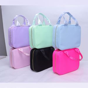 Sac à déjeuner personnalisé, durable, écologique, pour adultes et enfants, sac isotherme pour pique-nique en plein air, sac de rangement pour aliments, imperméable, en nylon, avec fermeture éclair - Product Image 2
