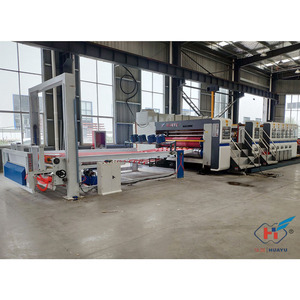 Hộp carton độ nét cao đa màu flexo mực máy in Die Cutter <span class=keywords><strong>slotter</strong></span> in khía chết máy cắt - Product Image 2