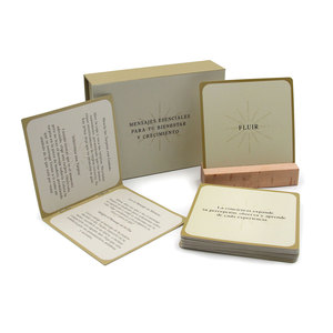 Khẳng định Thẻ Tiếng Anh Tây Ban Nha hàng ngày tự chăm sóc thẻ boong trao quyền thẻ tùy chỉnh in ấn với đứng - Product Image 3