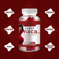 Gummies OEM ODM pour l'augmentation des fesses, Gummies pour les courbes, Maca MACA Plus pour des fesses, des hanches et des cuisses plus volumineuses et plus fermes