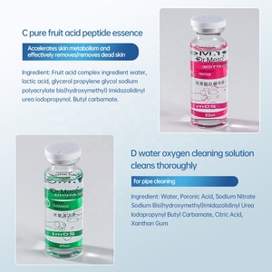 Juego de esencia de oxígeno y agua para el cuidado de la piel, botella de suero para máquina facial de hidrodermoabrasión con ácido de fruta puro, 2022 de vitamina C - Product Image 6