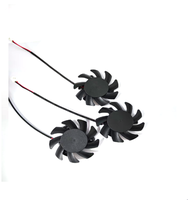 Ventilateur VGA sans cadre 5010B, DC12V, 4000 tr/min, haut débit d'air, souffleur de refroidissement de remplacement pour GPU intégré, 2 fils