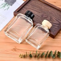 Lot de 100 ml de mini-diffuseurs d'ambiance vides pour fleurs séchées, ensemble de parfums d'intérieur pour bâtonnets sans flamme