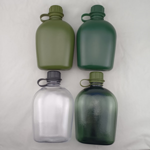 Free sample Hot-selling Factory <b>2L</b> Large Green <b>Water</b> <b>Bottle</b> with Cover for Outdoor Camping, Hiking, and Sport Drinking - Product Image 6