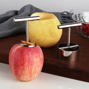Hot Selling 304 Roestvrijstalen Apple Corer Pitter Peer Fruit Kern Verwijderaar Multifunctionele Keuken Gadget Tool