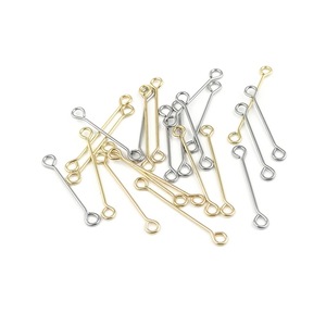 Stainless Steel Double-Ended Figure-9 <b>Beading</b> <b>Needle</b> 0.7mm For DIY Jewelry Making Tassel Earrings Craft Accessories - Product Image 5