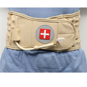 Inflatable Lumbar Support Belt CQHDY 1 Waist Support Manual Traction Device For Adults And Elderly With Swiss Cross Design - Product Image 1