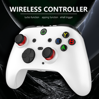 Manette de jeu sans fil BT de haute qualité pour Switch PC P3 Android IOS avec touches de remapping arrière