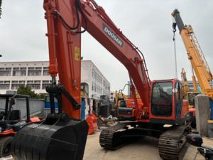 Excavatrice Doosan DX225 d'occasion DX225LCA Engins de travaux lourds-Vente Pelles pelleteuses db58tis-Moteur manuel - Product Image 2