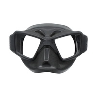 Masque de plongée en verre trempé pour adulte Masque de plongée en silicone liquide avec lentilles de prescription Masque de film anti-buée pour la plongée en apnée