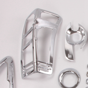 Kit de Decoración Exterior Completo WZXD, Molduras Cromadas para Dmax, para los Modelos 2016 y 2017 - Product Image 6