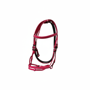 Brida de caballo de PVC de estilo inglés clásico impermeable con accesorios de metal duraderos - Product Image 1
