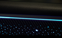 ICarsin mise à niveau symphonie LED voiture lumière ambiante intérieure pour Porsche Macan 2014-2024 atmosphère bande décoration accessoires RHD