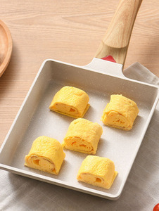 35Cm Forgé 13Cm Mini Poêle à Frire à Fond Rond à Poignée Pliable Antiadhésive Lourde - Product Image 5