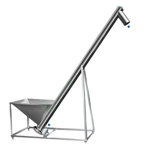 Hopper Auger สกรูลำเลียงเครื่องป้อนยาสำหรับดินซีเมนต์ทราย - Product Image 1