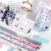 Papier d'emballage pour fleurs en gros 43cmx3m pour mariage, anniversaire, cadeau, matériaux d'emballage DIY pour fleuristes, papier d'emballage cadeau