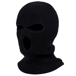 Passamontagna Unisex OEM con Logo, Maschera da Sci Personalizzata con Ricamo, Cappello Invernale con 3 Fori Progettato per Rapper e Gangster - Product Image 6