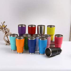 Taza de Viaje de Acero Inoxidable con Aislamiento al Vacío de 30 oz, Recubrimiento en Polvo, Logotipo Personalizado, 24 Horas de Rendimiento Térmico, Segura para Agua Hirviendo - Product Image 2
