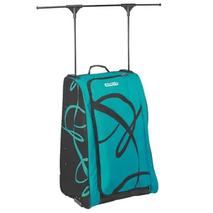 Échantillon gratuit Long Trips : Sac de voyage spacieux pour vêtements, sac de voyage à roulettes avec porte-vêtements - Product Image 6