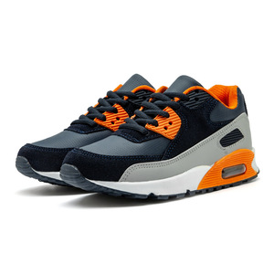 Chaussures de sport pour enfants, dessus synthétique, doublure en mesh, semelle extérieure en caoutchouc, semelle intermédiaire en EVA, coussin d'air, baskets de course pour garçons et filles - Product Image 3