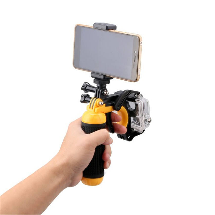 Hongdak Floating Hand Grip Handle Mount Float Accessories for Go Pro GoPro Hero 10 9 8 7 6 5 SJCAM SJ4000 Action Camera Phone