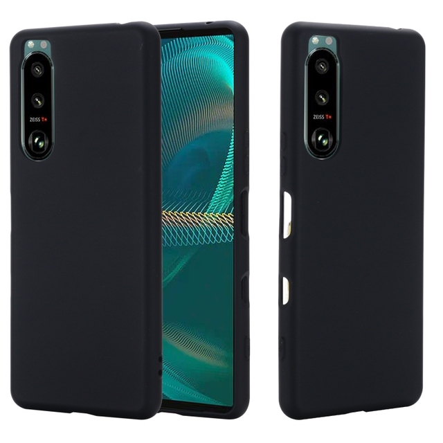 Wholesale Phonecase for Sony Xperia 5 III/10 III /ACE III Solid Color Liquid Silicone Dropproof Full Coverage Protective Case