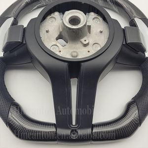 Explosive Models Carbon Fiber Led Perforated Leather for 3 Series 5 Series F20 F30 F90 F01 F02 Car Steering Wheel - Product Image 4