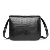 Sacs à bandoulière pour femmes de marque de créateurs originaux personnalisés, sacs à main de luxe en cuir véritable peau de crocodile, fournisseurs de sacs à main pour femmes