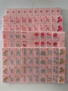 Juego de Mahjong Americano de Acrílico con Colores y Tamaños Personalizados, 160 Fichas, Impresión de Arte Completo en 4 Capas, Directo de Fábrica - Product Image 3