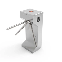 GYM Contrôle d'accès Lecteur de codes QR Système de contrôle d'accès automatique RFID par empreinte digitale Trépied de gymnastique Tourniquet automatique pour trépied Porte