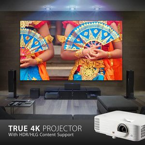 โปรเจคเตอร์พกพา <span class=keywords><strong>ViewSonic</strong></span> PX748&PX701 ความละเอียดเนทีฟ <span class=keywords><strong>4K</strong></span> 4000 ลูเมน ปรับคีย์สโตนอัตโนมัติ ความหน่วงต่ำ สำหรับเล่นเกม โฮมเธียเตอร์ HDR - Product Image 2