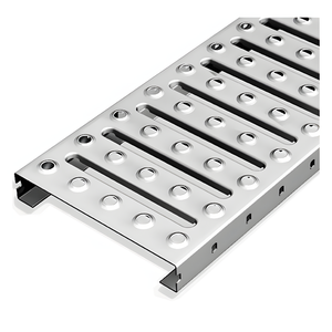 אנטי החלקה מחורר מגולוון מתכת רשת streair פלדה הבנייה חוט נירוסטה עם ריתוך & כיפוף שירותים - Product Image 6