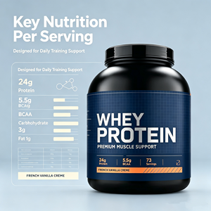 Proteína de Suero de Leche en <span class=keywords><strong>Polvo</strong></span> a Granel con Absorción Rápida, Ideal para Fisicoculturismo, Proteína en <span class=keywords><strong>Polvo</strong></span> para Apoyo al Fitness, Sabor <span class=keywords><strong>Vainilla</strong></span> - Product Image 4