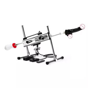 고급형 120W 저소음 듀얼 컨트롤 추진 섹스 머신 이중 삽입 3-15cm 스트로크 각도 조절 가능 스테인리스 스틸 프레임 - Product Image 2